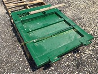 (2) STEEL TRUCK BED GATES 42&1/2"W X 39&1/2"H