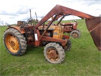 Belarus 420A  diesel Tractor & Loader (parts only)