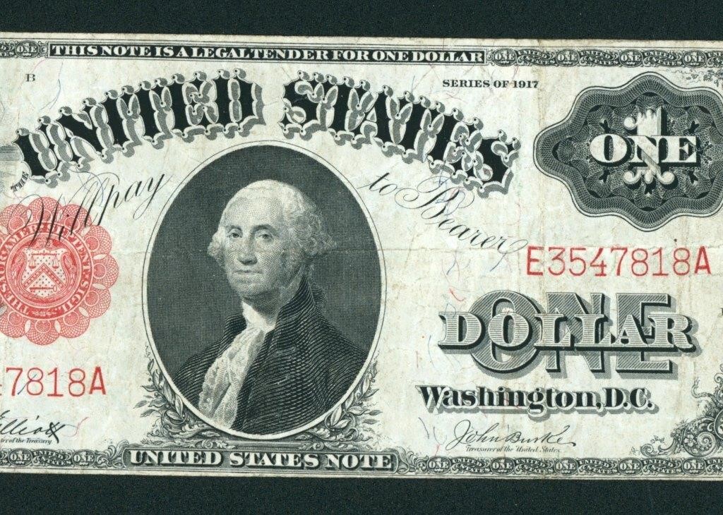 $1 1917 United States Note ** PAPER CURRENCY