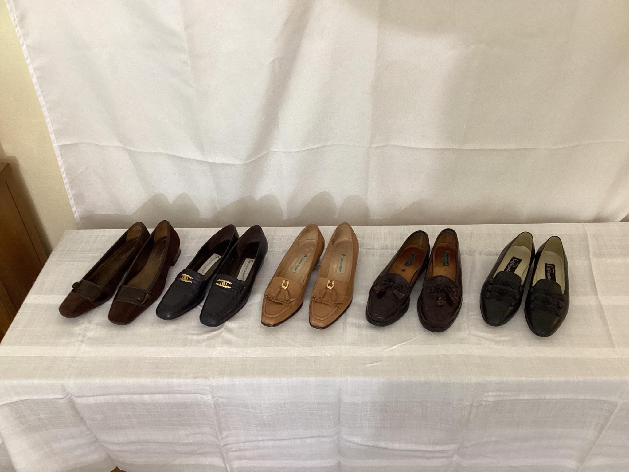 Assorted dress shoes