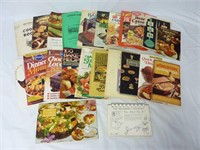 Lot of Small Check Out Cookbooks