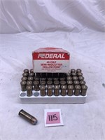 Federal 45 Colt Semi- Wadcutter Hollow point 225 G