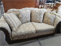 Upholstered couch
