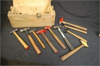 Hammers of Various Styles in Box 17+