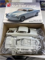 1953 Studebaker Starline coupe 1/25 model kit