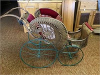 Antique "Kinley" Child's Buggy