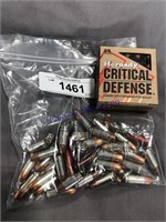 CRITICAL DEFENSE 9MM LUGER 115G-UNOPEN BOX &