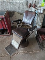 Vintage Dental Barber Dr Chair