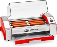 The Candery Electric Hot Dog Roller - 6 Capacity