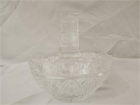 Bohemia Lead Crystal Glass Basket