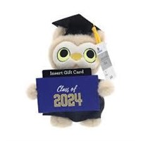 2pk Graduation Owl/Dino W/Gift Card Holder A11