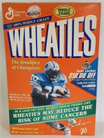 Barry Sanders Detroit Lions Wheaties Cereal Box