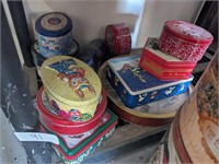 Collection of Small Tin Boxes