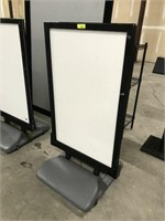 DOUBLE SIDED DRY ERASE BOARD 30X54