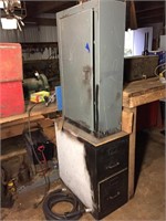 (2) METAL CABINETS