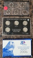 2001, 2003, 2006 U.S. STATE QUARTERS SETS