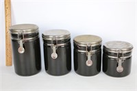 Set of Kitchen Canisters