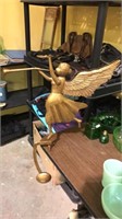 Gold angel table edge balancer 24 inches tall