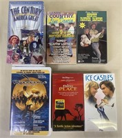Lot of VHS Tapes-Riverdance. Ice Castles, More