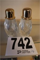 Crystal Salt & Pepper Shakers(R9)