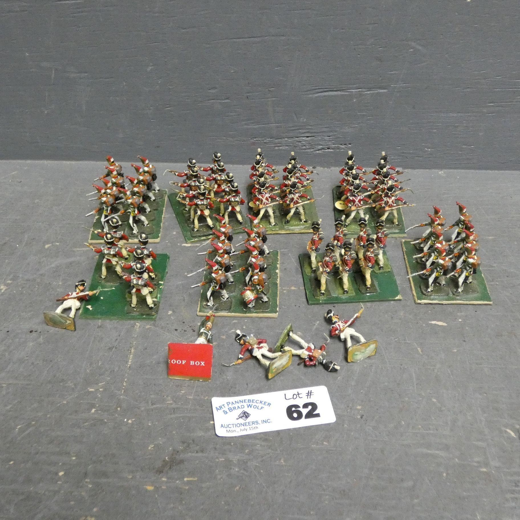 Miniature Metal Soldier Figurines