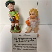 Vintage Little Boy & Little Girl Figurines