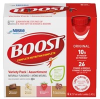 SEALED - BOOST Original Variety Meal Replacement