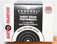 325 FEDERAL AUTO MATCH 22LR BULLETS