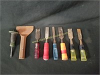 Group Of Misc Chisels
