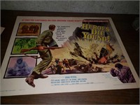Original 1960 War Movie Poster Allied Artist
