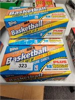 3 Sealed Sets 92-93 Topps NBA trading cards