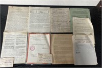 Vintage War Department Documents