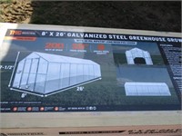 New/Unused 8'X26' Galvanized Greenhouse Grow Tent