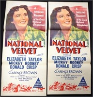 Two original "National Velvet" Australian Daybills