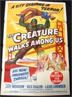 Original "The Creature Walks Among US" Poster