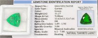 Natural Garnet 11.27 Carat Trillion Cut Gemstone