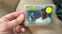 Bo Jackson Topps Green SP /99