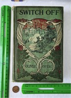 1897 Switch Off HC book, Oliver Optic