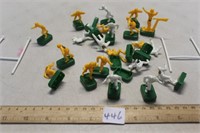 VINTAGE FOOTBALL PLAYER GAME PIECES