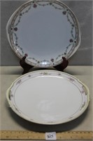 NICE HAND PAINTED PORCELAIN PLATES INCL NIPPON