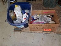 LOT CLEANING SUPPLIES- MISC. SMALLS IN BOX