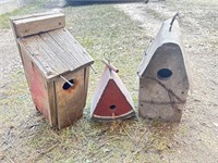 (3) birdhouses