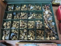 Quantity of brass fittings
