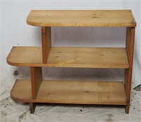 Small Solid Wood 3 Tier Shelf