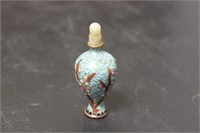 A Vintage Cloisonne Snuff Bottle - Chinese