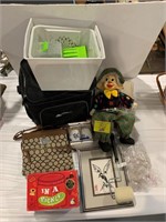 CLOWN DOLL, IN A PICKLE GAME, PEACE X SIGNED