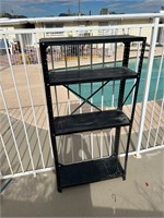 4 Tier Metal Storage Shelf