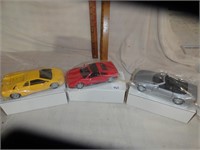 3 Toy Cars