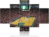 Boston Celtics Panel Canvas TD Garden Stadium