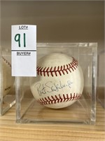 UNKNOWN PLAYER HAND SIGNED AUTOGRAPH BALL MLB